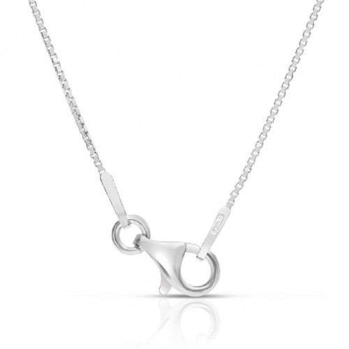 Colier Pentru Copii Curcubeu din Argint 925, Placat cu Rodiu și Email