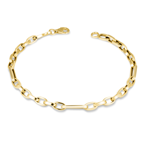Messina Bracelet 14K Yellow Gold, White Gold Sandra Ferretti