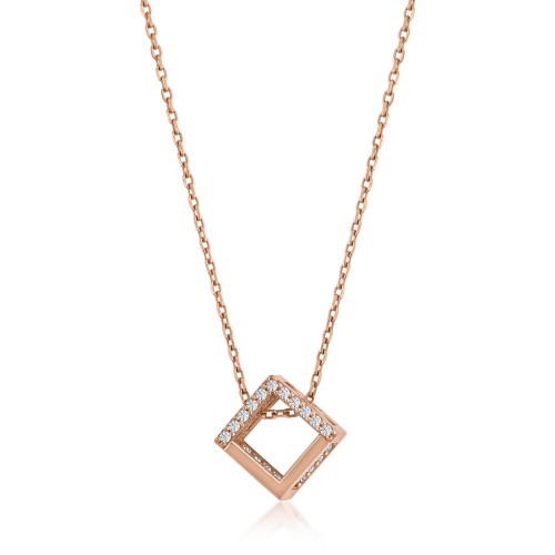 Romina Necklace 14K Rose Gold Sandra Ferretti Romina Necklace 14K Rose Gold Sandra Ferretti