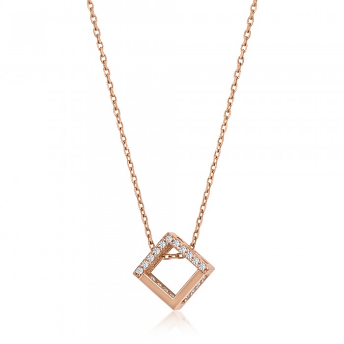 Romina Necklace 14K Rose Gold Sandra Ferretti Romina Necklace 14K Rose Gold Sandra Ferretti