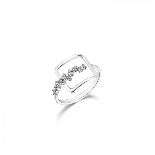 Luciana Ring 14K White Gold Sandra Ferretti Luciana Ring 14K White Gold Sandra Ferretti