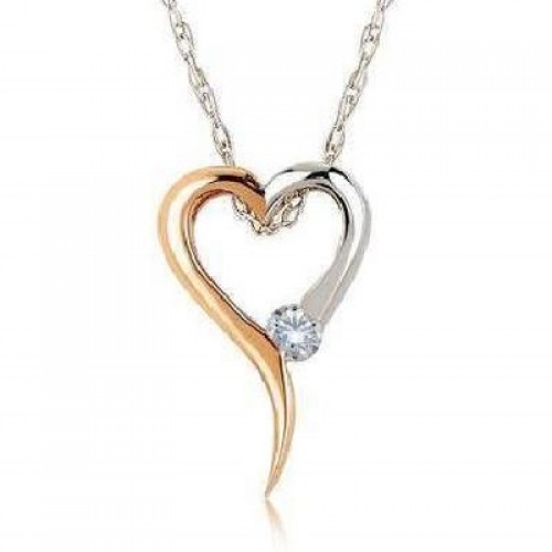 Budapesta Necklace 14K White Gold with 0.02 Carat Diamond Sandra Ferretti Budapesta Necklace 14K White Gold with 0.02 Carat Diamond Sandra Ferretti