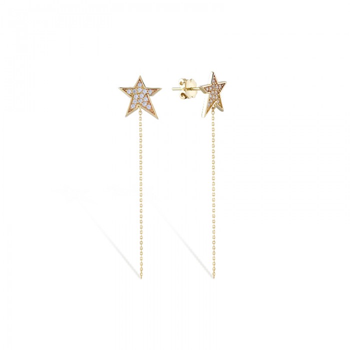 Carrara Earrings 14K Rose Gold Sandra Ferretti Carrara Earrings 14K Rose Gold Sandra Ferretti