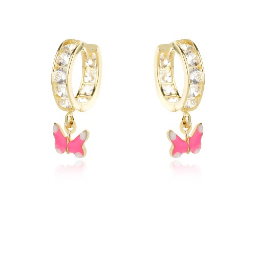 Aurore Earrings For Children 14K Yellow Gold Sandra Ferretti