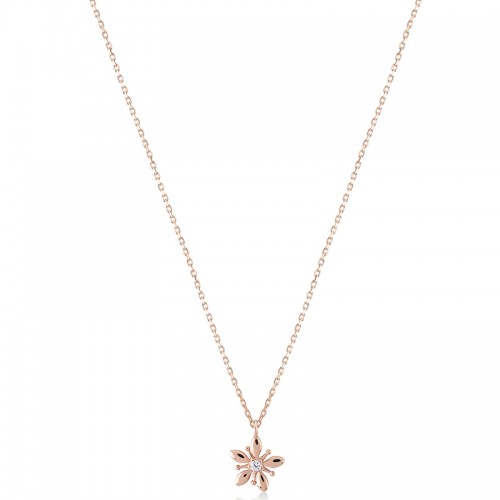 Brescia Necklace 14K Rose Gold Sandra Ferretti Brescia Necklace 14K Rose Gold Sandra Ferretti