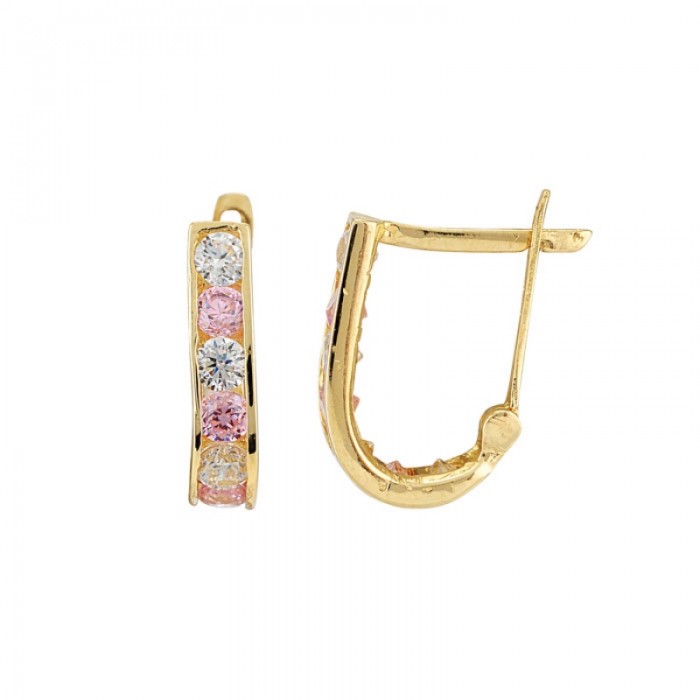 Aurelie Earrings For Children 14K Yellow Gold Sandra Ferretti