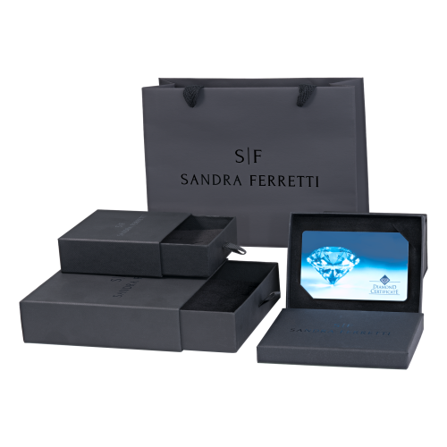 Bratara din Aur Galben, Alb de 18K cu  Bile Ovale Diamantate si Lant Diamantat