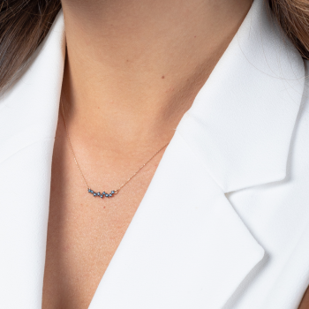 Ancona Necklace 14K White Gold Sandra Ferretti