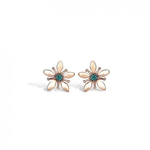 Brescia Earrings 14K Rose Gold Sandra Ferretti Brescia Earrings 14K Rose Gold Sandra Ferretti