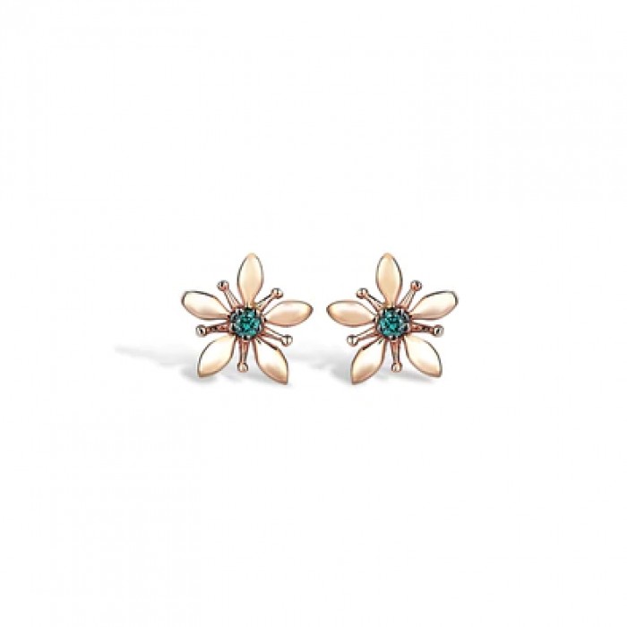 Brescia Earrings 14K Rose Gold Sandra Ferretti Brescia Earrings 14K Rose Gold Sandra Ferretti